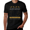 Harry Potter Hufflepuff Ugly Christmas  High-quality Stitching T-Shirt