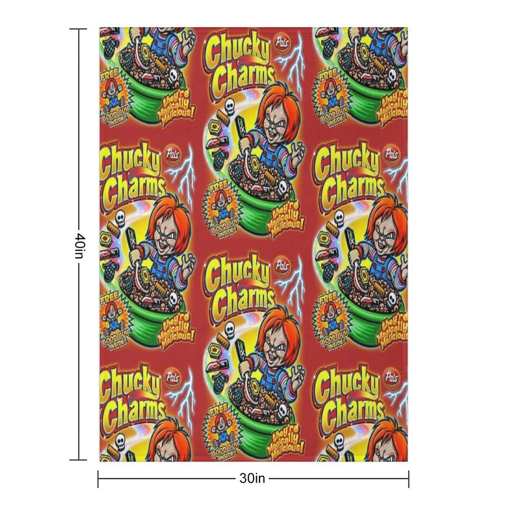 Chucky Charms V2 Velvety-soft Throw Blanket