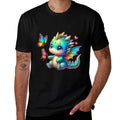 Cute Dragon Funny Dragon Baby Kids Toddler Boys Girls  Soft T-Shirt