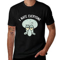SpongeBob SquarePants Squidward I Hate Everyone  Classic T-Shirt