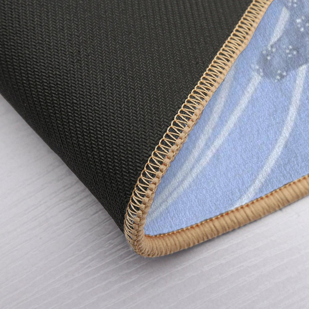 Blue Starfish  Toxin-Free Bath Mat