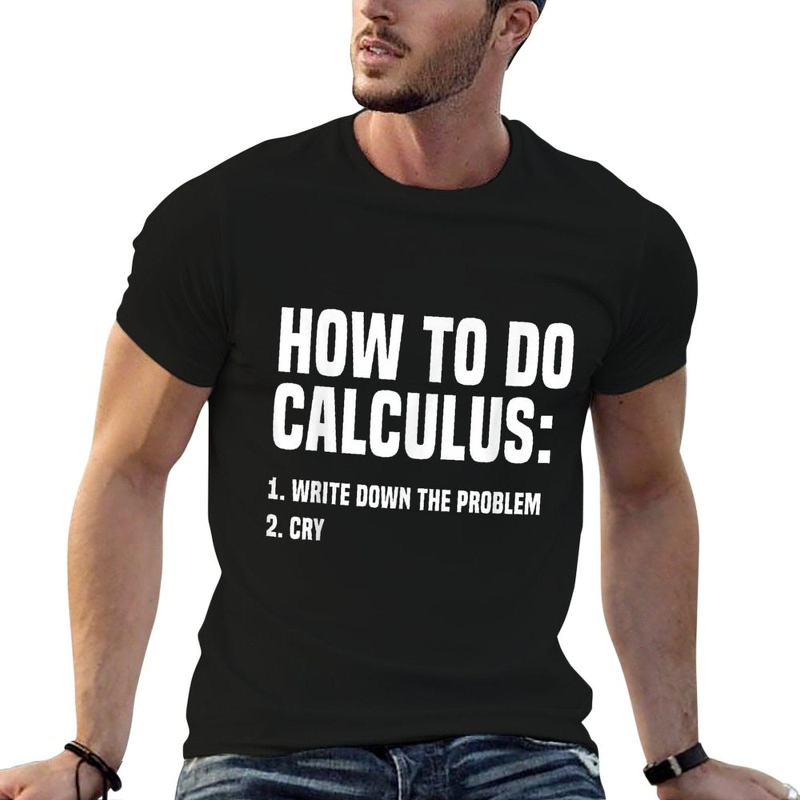 Funny Math How To Do Calculus Funny Algebra  Lightweight T-Shirt