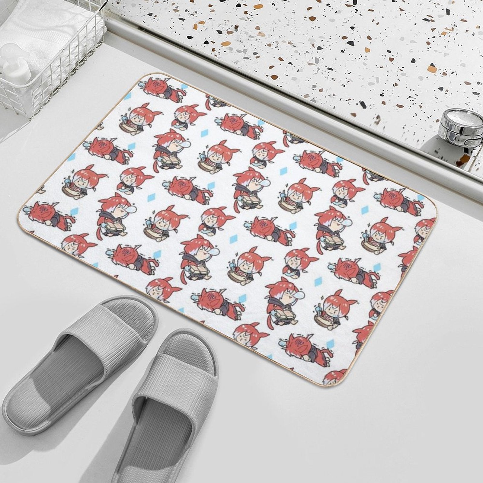 Crystal Exarch  Dirt-Trapping Bath Mat