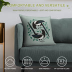 The Joy of Spring Soft Decorative Cover Throw Pillow