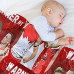 Chad Warner Sydney Swans AFL Football Player Wrinkle-free Throw Blanket