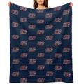 The Flames Wordmark Icon Durable Throw Blanket