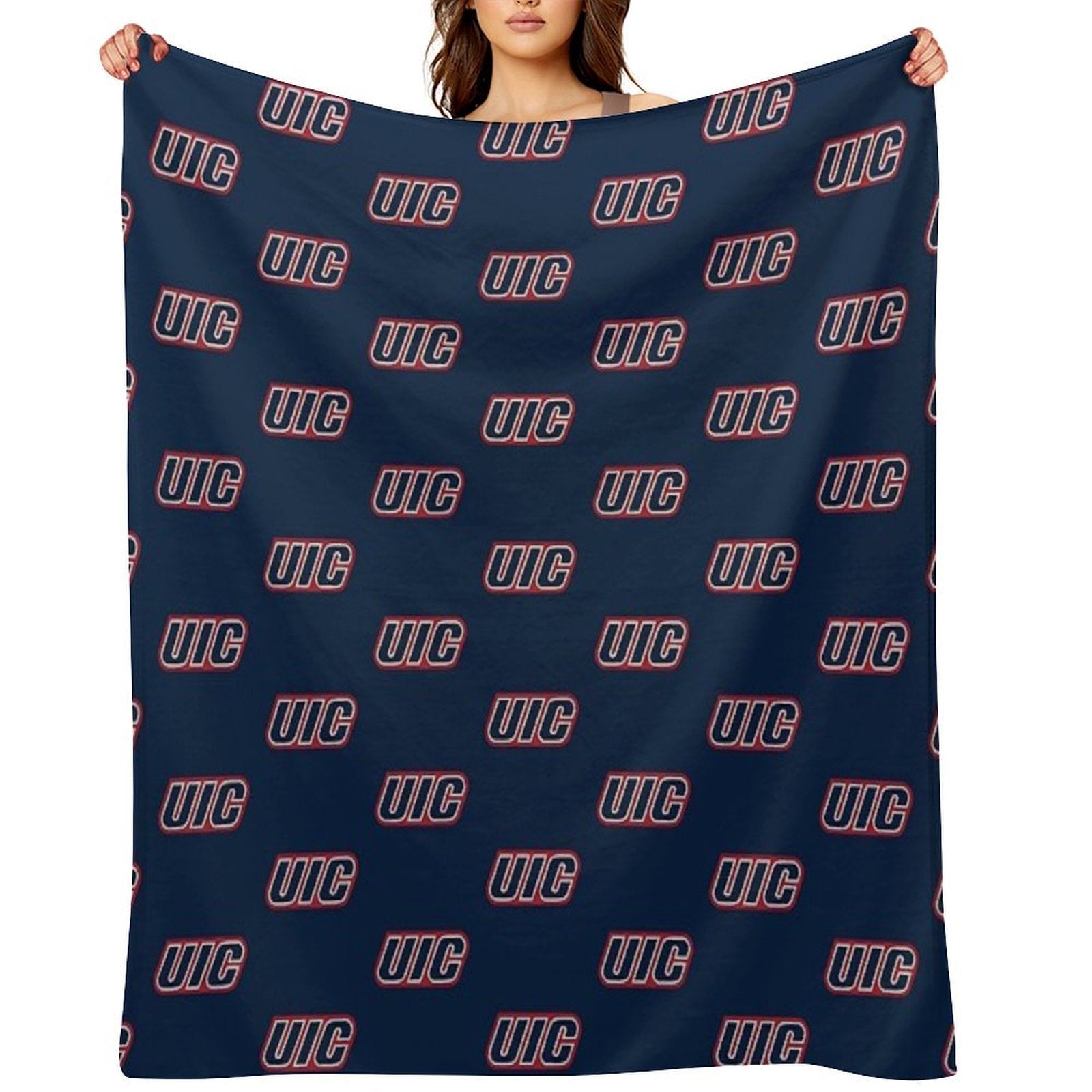 The Flames Wordmark Icon Durable Throw Blanket