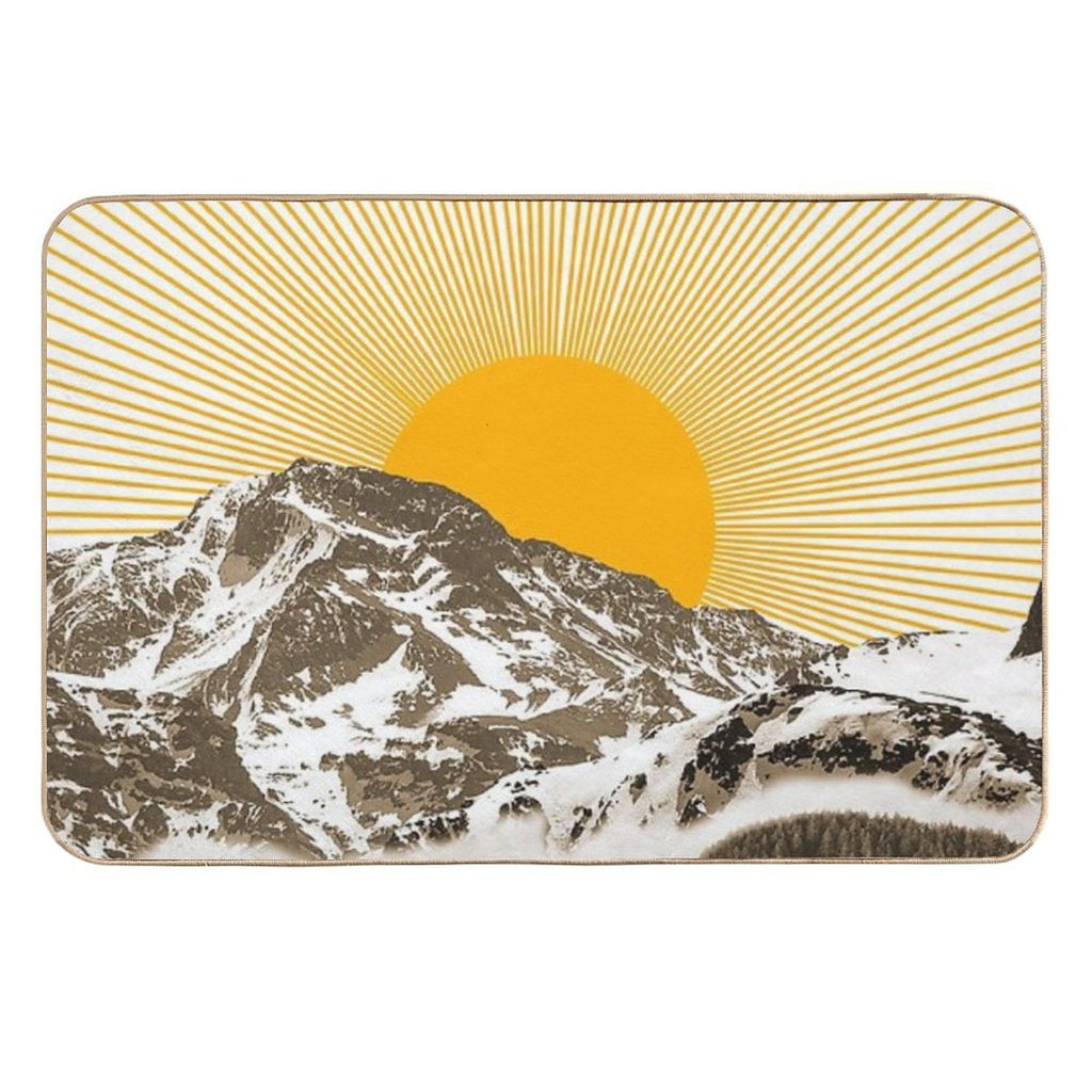 Mountainscape  Odorless Bath Mat