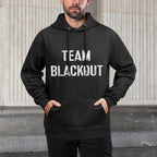 Team Blackout Funny Drinking Drunk Party Gift Machine Washable Hoodie