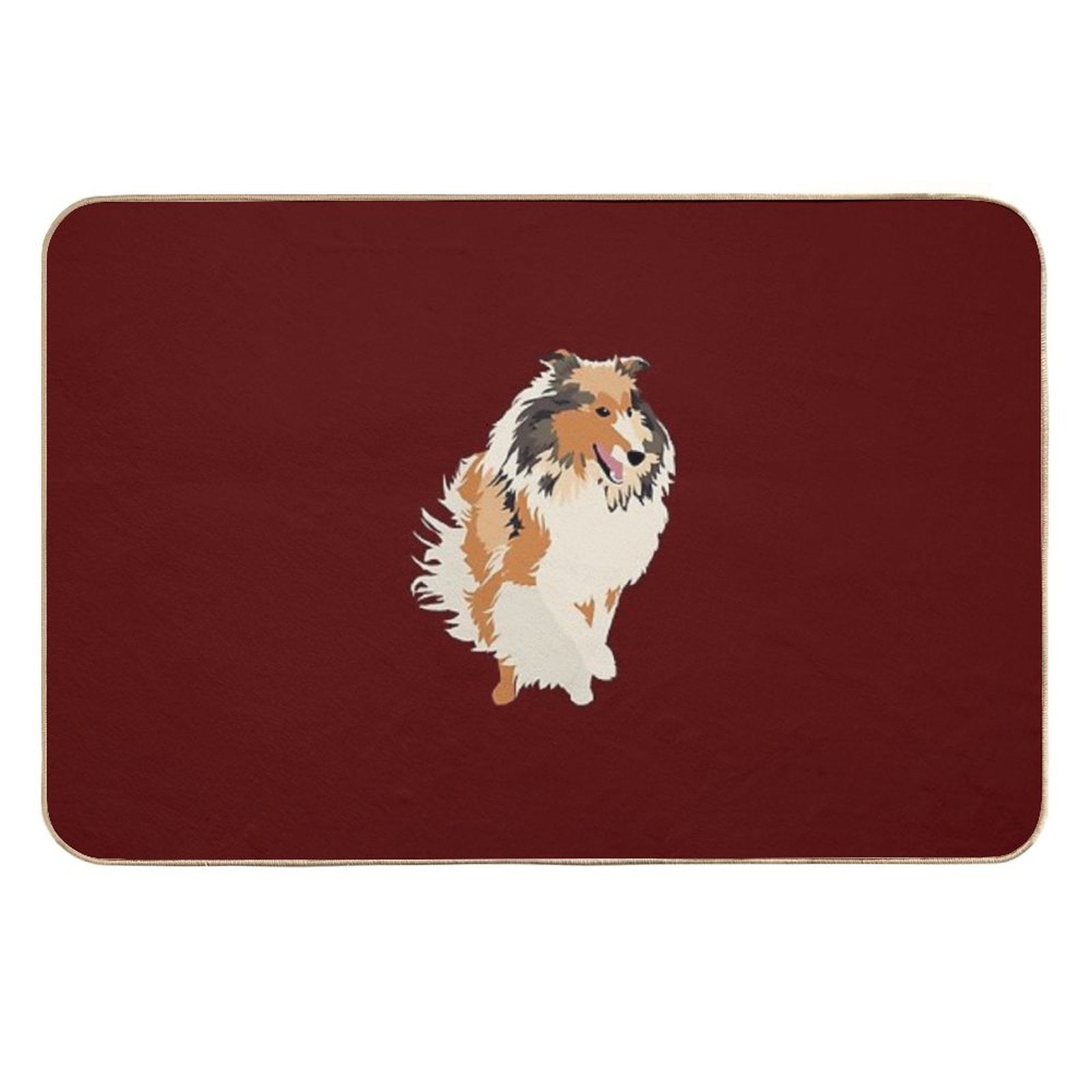 A&M Collie V.2  Non-Slip Bath Mat