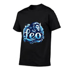 Leo Zodiac Symbol Horoscope Astrology Birthday  Odor-resistant T-Shirt