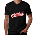 Amistad House Of Friendship Retro RCA System School Red  Wrinkle-resistant T-Shirt