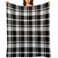 Plaid Machine-washable Throw Blanket