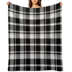 Plaid Machine-washable Throw Blanket