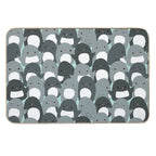 Cute Penguin Crowd  Easy To Clean Bath Mat