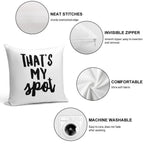 That's My Spot Soft Style Accent Throw Pillow