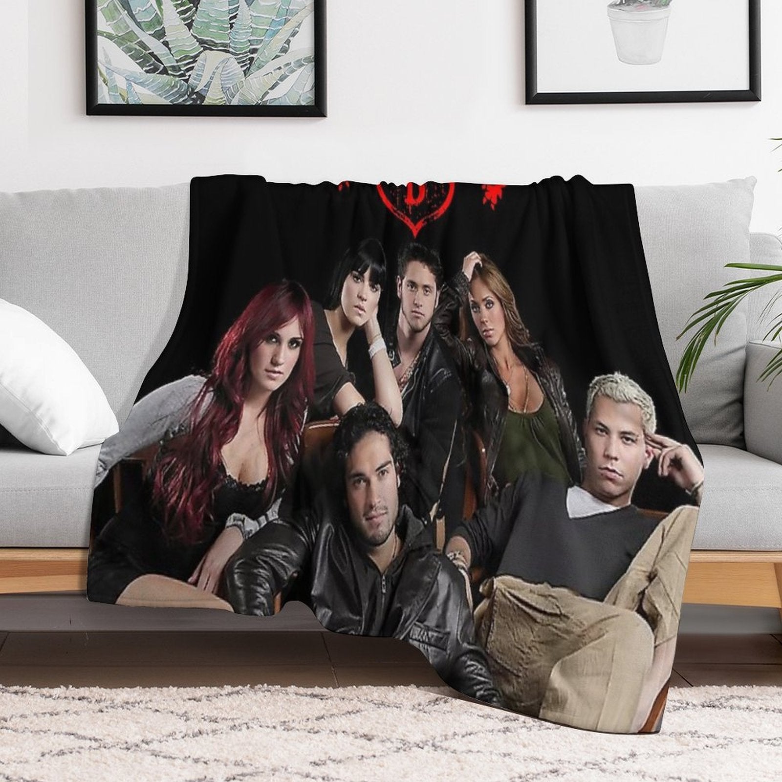 Untung Show Rbd World Tour 2020 Premium Throw Blanket