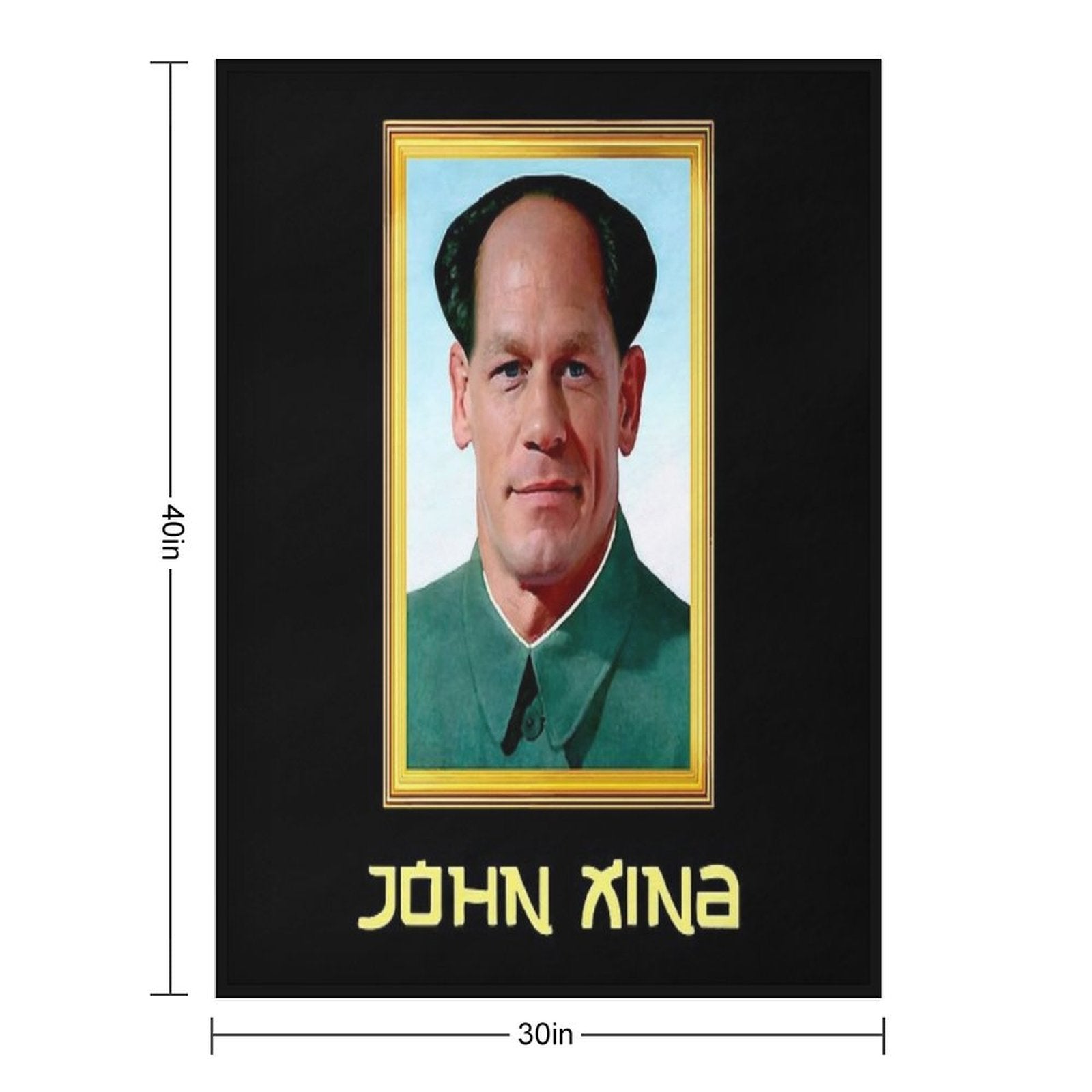 John Xina Premium Throw Blanket
