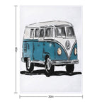 Van Versatility Throw Blanket