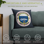 National Gendarmerie Intervention Group - GIGN (France) Soft Short Plush Fabric Throw Pillow