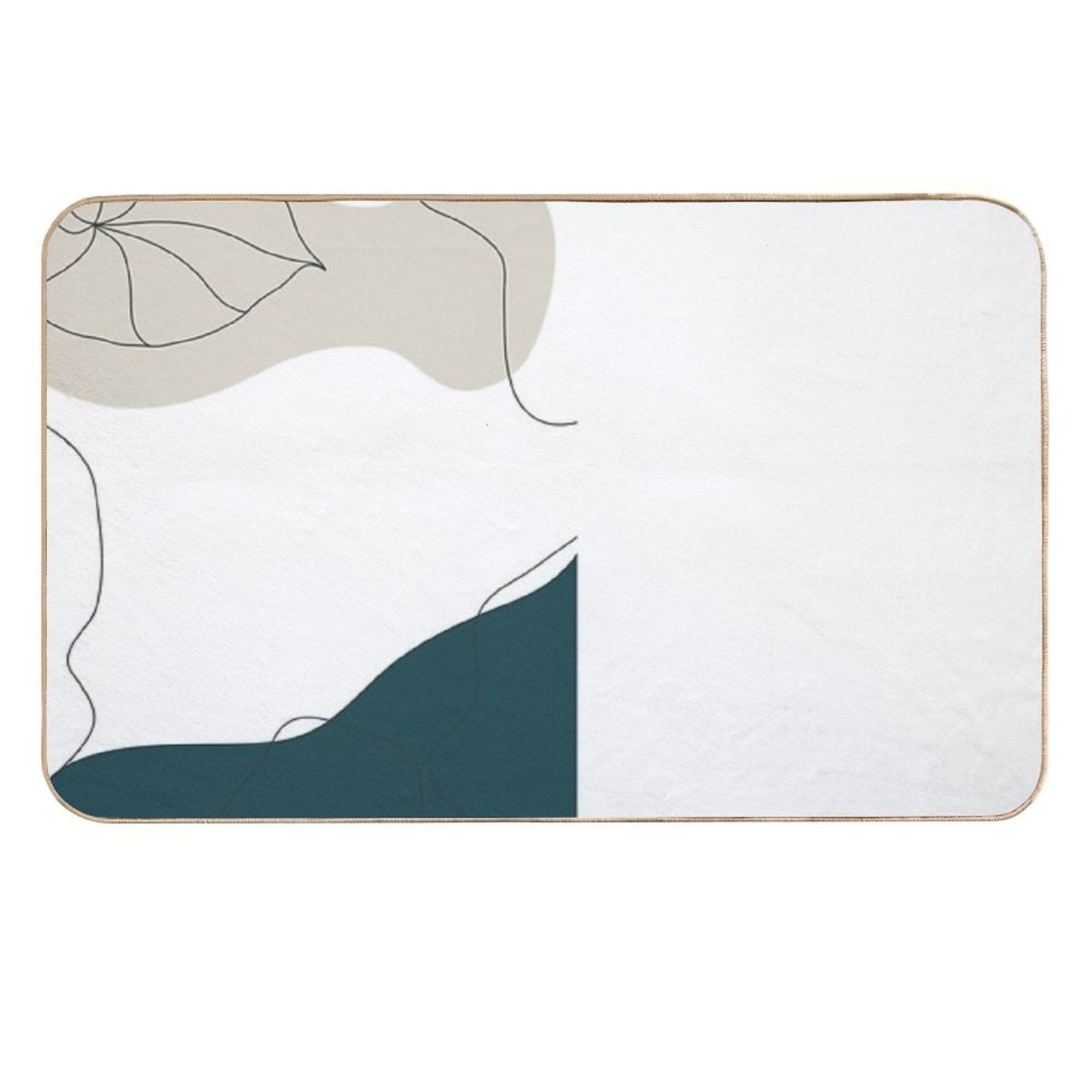 Abstract Art  Slip-Resistant Bath Mat