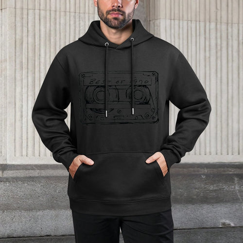 50th Birthdays - Best of 1970 Cassette Tape Nostalgia Unisex Design Hoodie