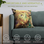 Aventurine Soft Durable Construction Throw Pillow