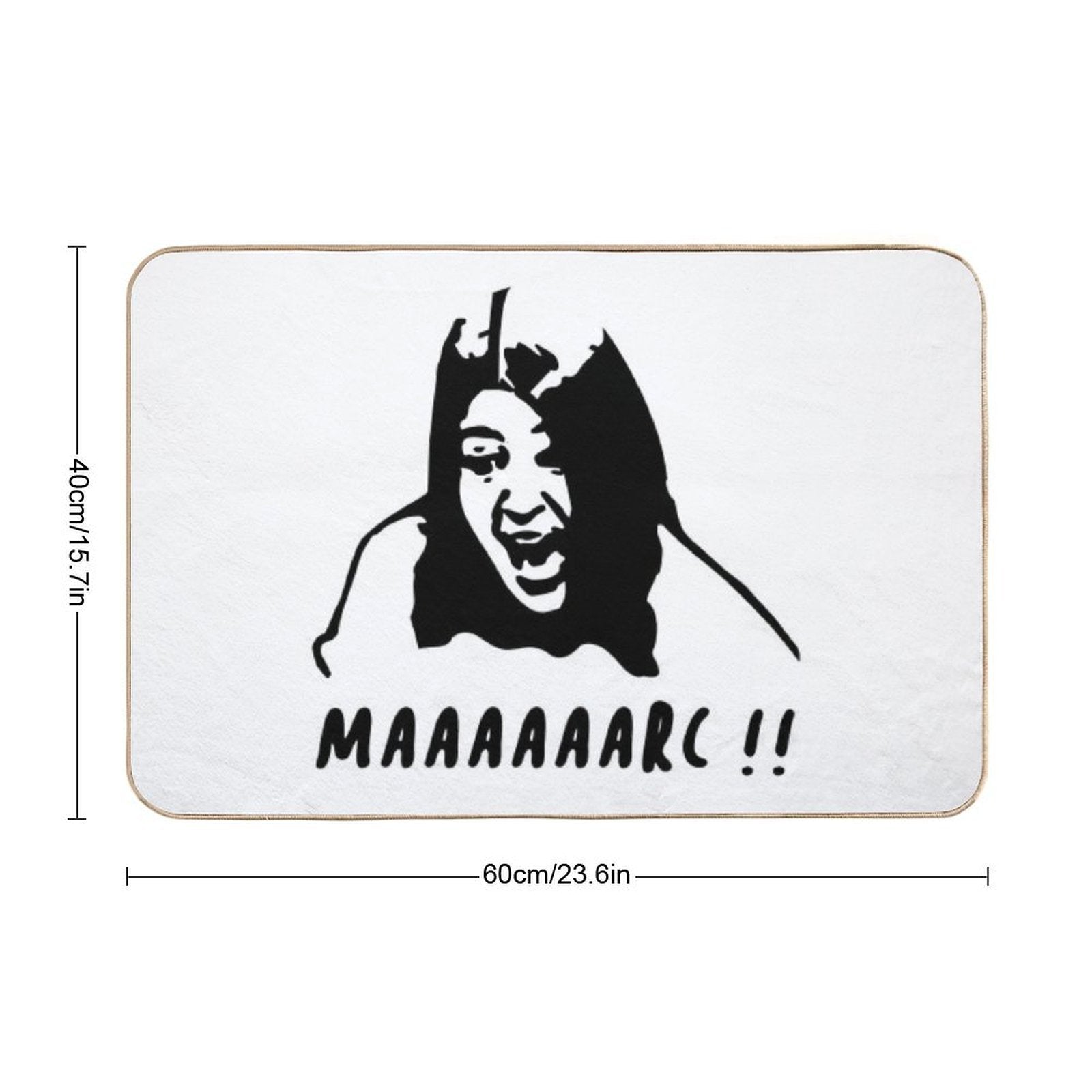 Mark!  Anti-Trip Bath Mat