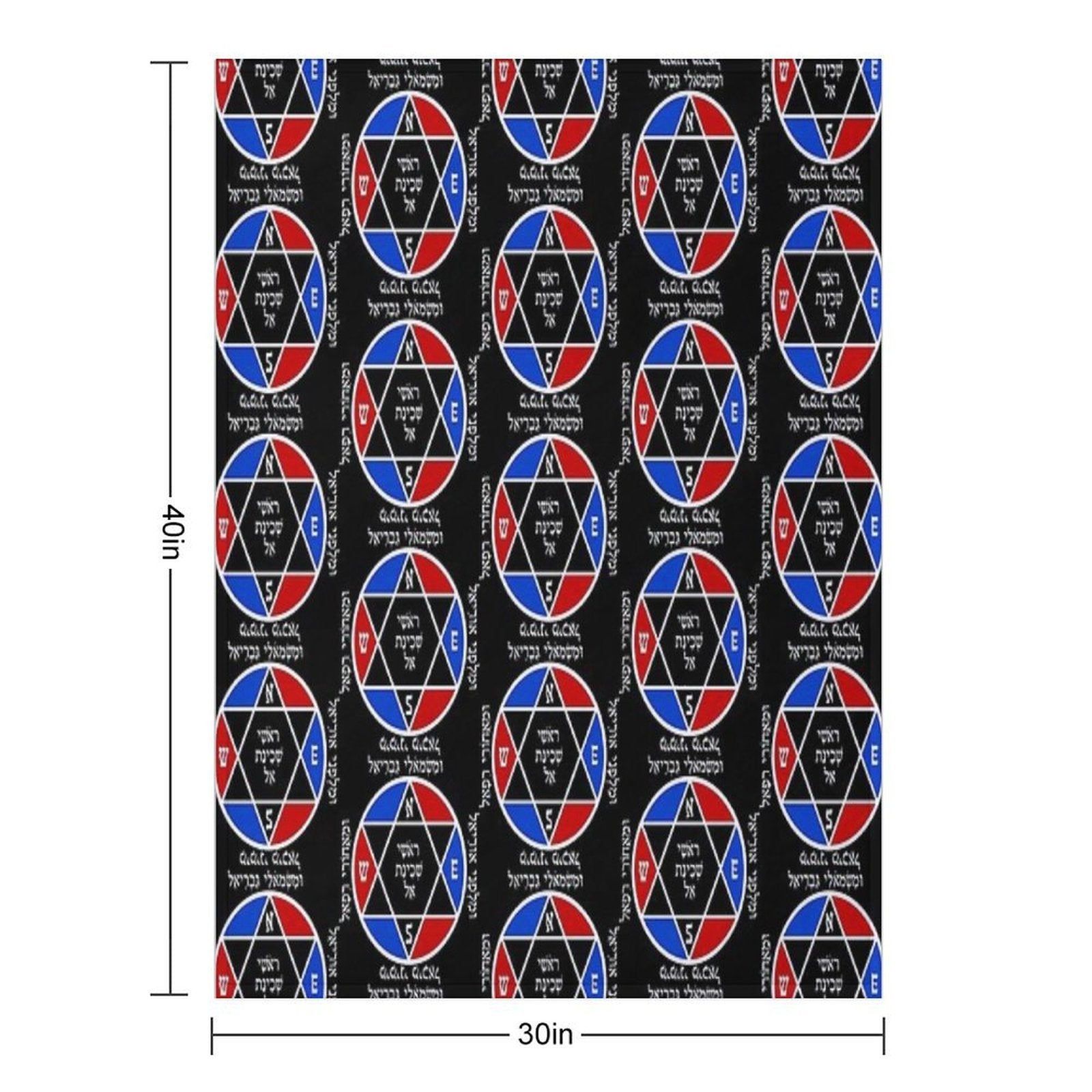 Angels of The Four Quarters Machine-washable Throw Blanket