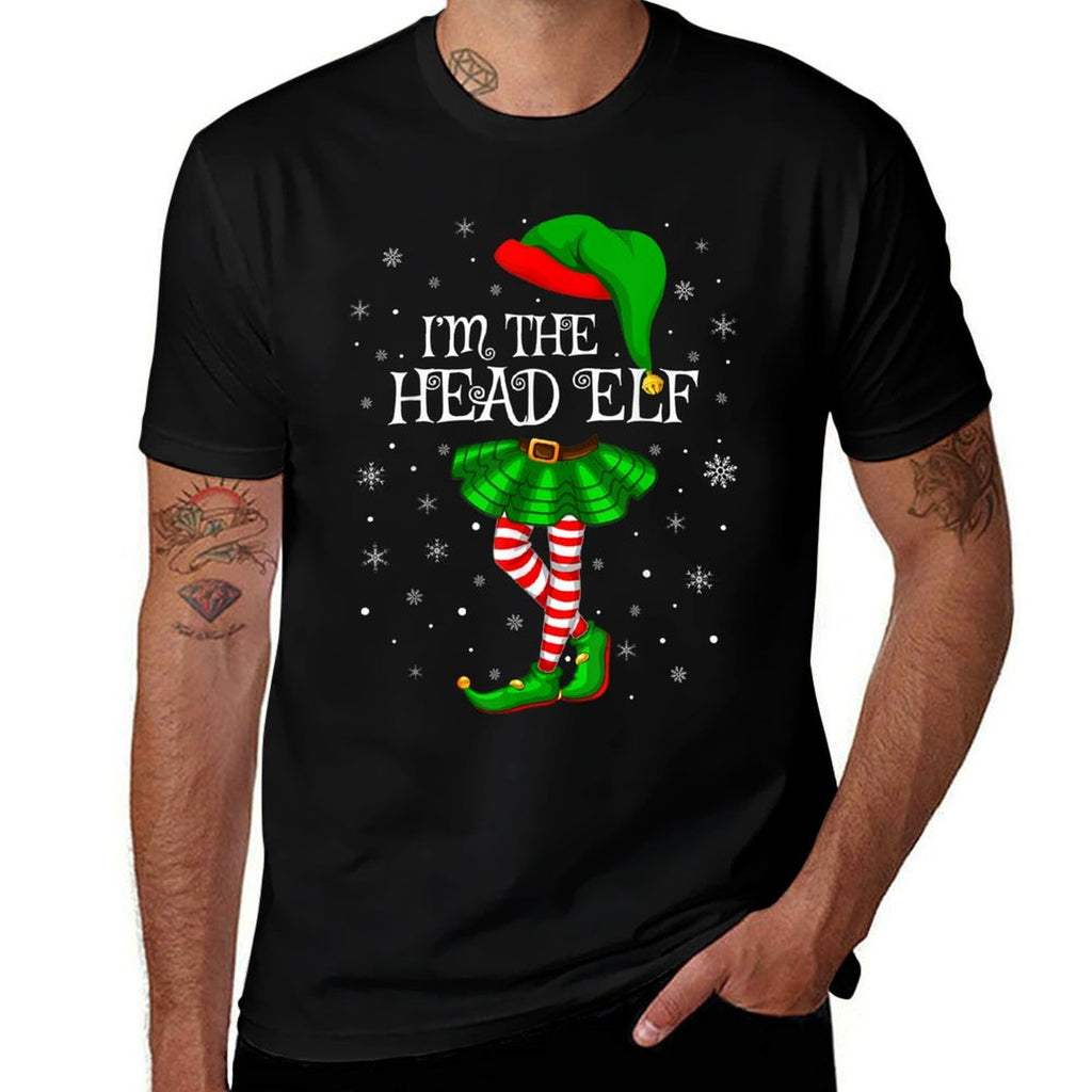 Matching Family Group Im The Head Elf Christmas  Vintage-inspired T-Shirt