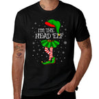 Matching Family Group Im The Head Elf Christmas  Vintage-inspired T-Shirt
