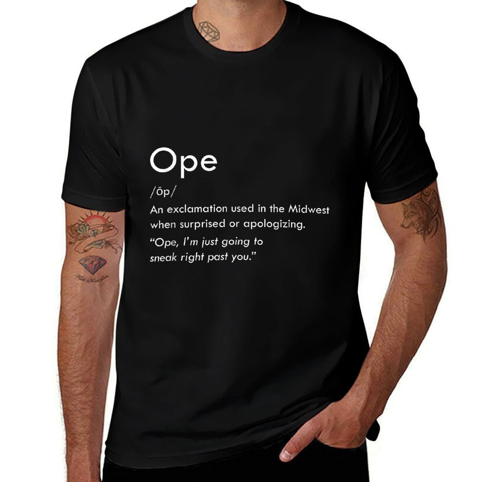 Ope Definition Midwest  Polyester Blend T-Shirt