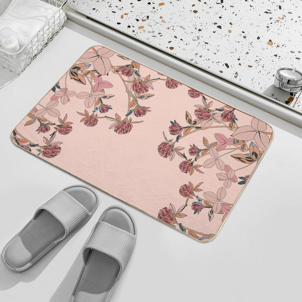 Koniczyna - Wzór 2 Clover - Pattern 2  Odorless Bath Mat