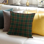 Murphy Tartan Classic Irish Plaid Soft Shrink-Resistant Throw Pillow