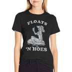Floats And Hoes Funny Float Trip Tubing River Float  Classic T-Shirt