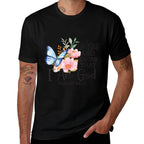 Be Still And Know That Im God Psalm 4610 Christian Flower  Durable T-Shirt