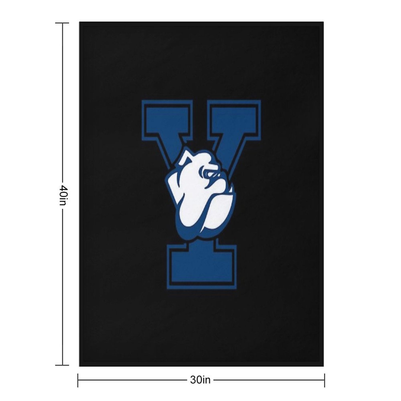 The Yale Iconic Wrinkle-free Throw Blanket