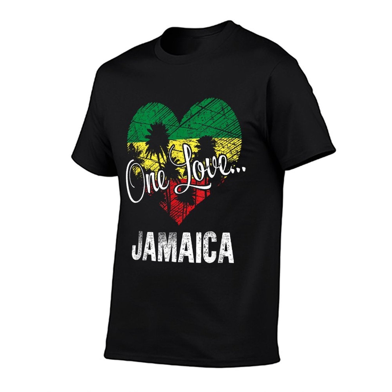 One Love Jamaica! Caribbean Vacation  Wrinkle-resistant T-Shirt