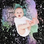 If You Love Me Rainbow Splatter Paint Versatility Throw Blanket