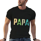 Papa Golf Silhouette Cool Golfing Sport Golfer Dad Daddy Men  Soft T-Shirt