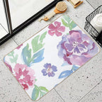 Watercolor Garden Durable Bath Mat