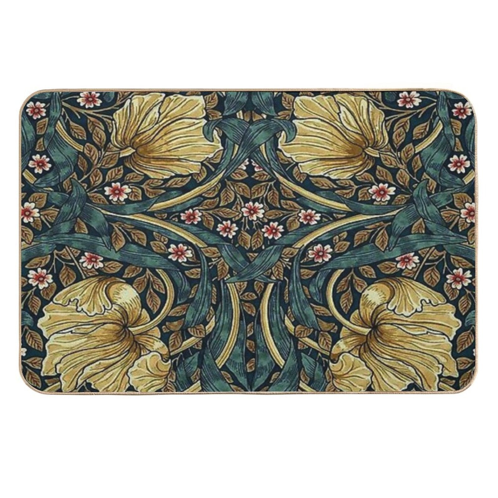 William Morris Pimpernel  Repositionable Bath Mat
