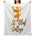 St. Olaf College Wrinkle-free Throw Blanket