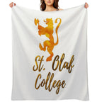 St. Olaf College Wrinkle-free Throw Blanket