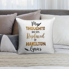 Hamilton - Musical Theater Soft Anti-Pilling Throw Pillow