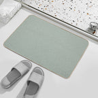Green Stars  Easy Maintenance Bath Mat