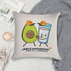 RICCIARDO NORRIS MCLAREN TEAM Soft Gift Ready Throw Pillow