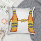 Twisted Tea Cheers Soft Shrink-Resistant Throw Pillow