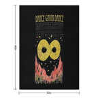 Dance Gavin Dance Mothership Graphic Design Sustainable Throw Blanket