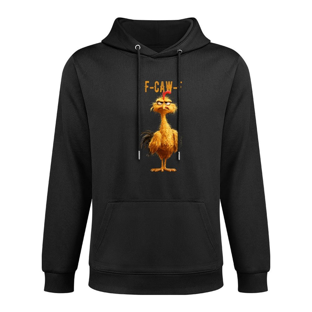 Womens Funny F-Caw-F Chicken, FCAWF Chicken Customizable Surface Hoodie